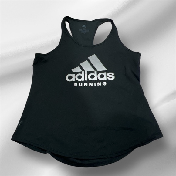 Adidas Black Tank Top with Racerback Design - Picture 1 of 4